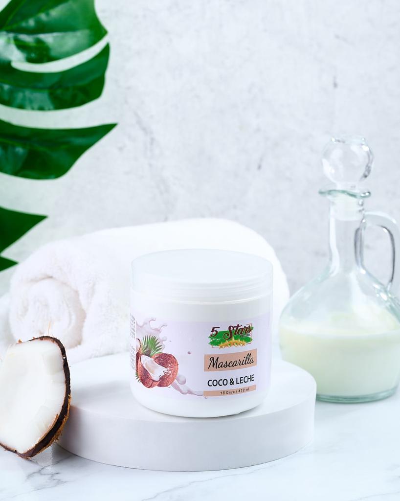Mascarilla de coco & leche