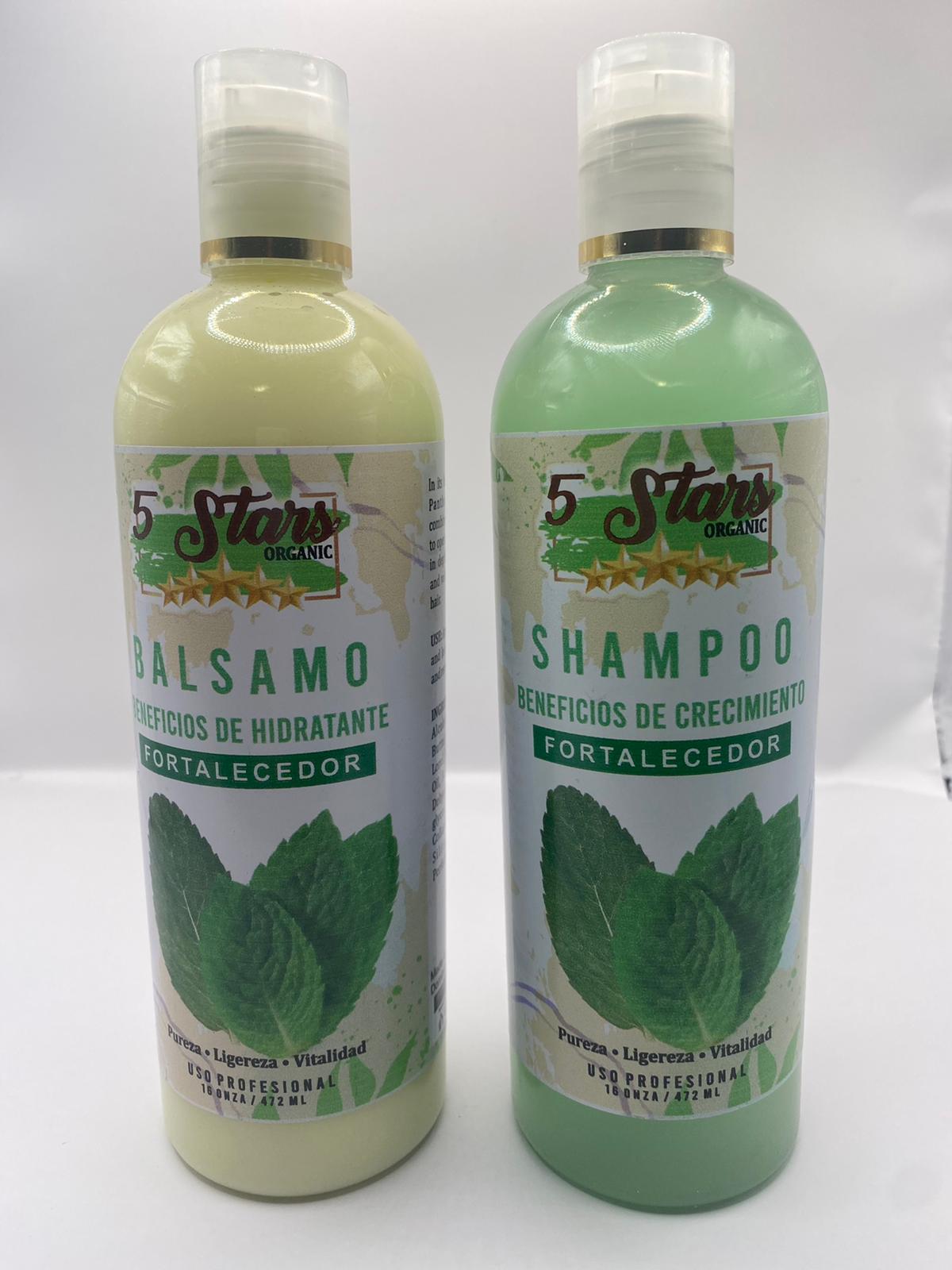 Shampoo fortalecedor y bal