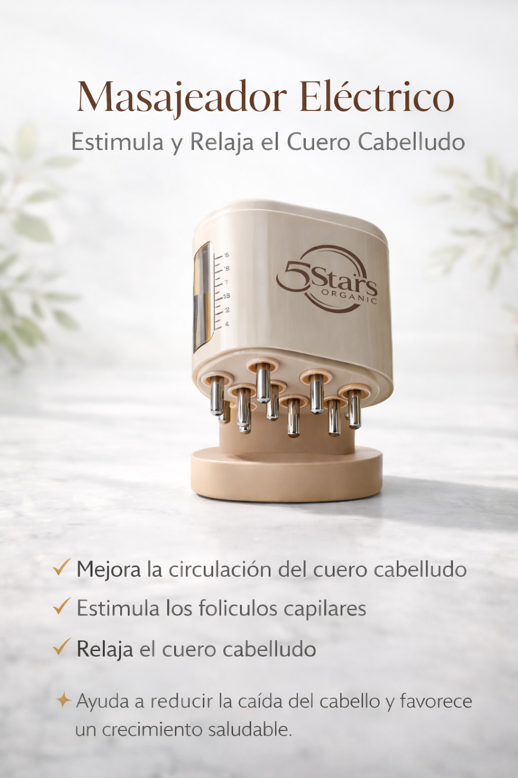 Scalp Stimulator™
Electric Massage Brush