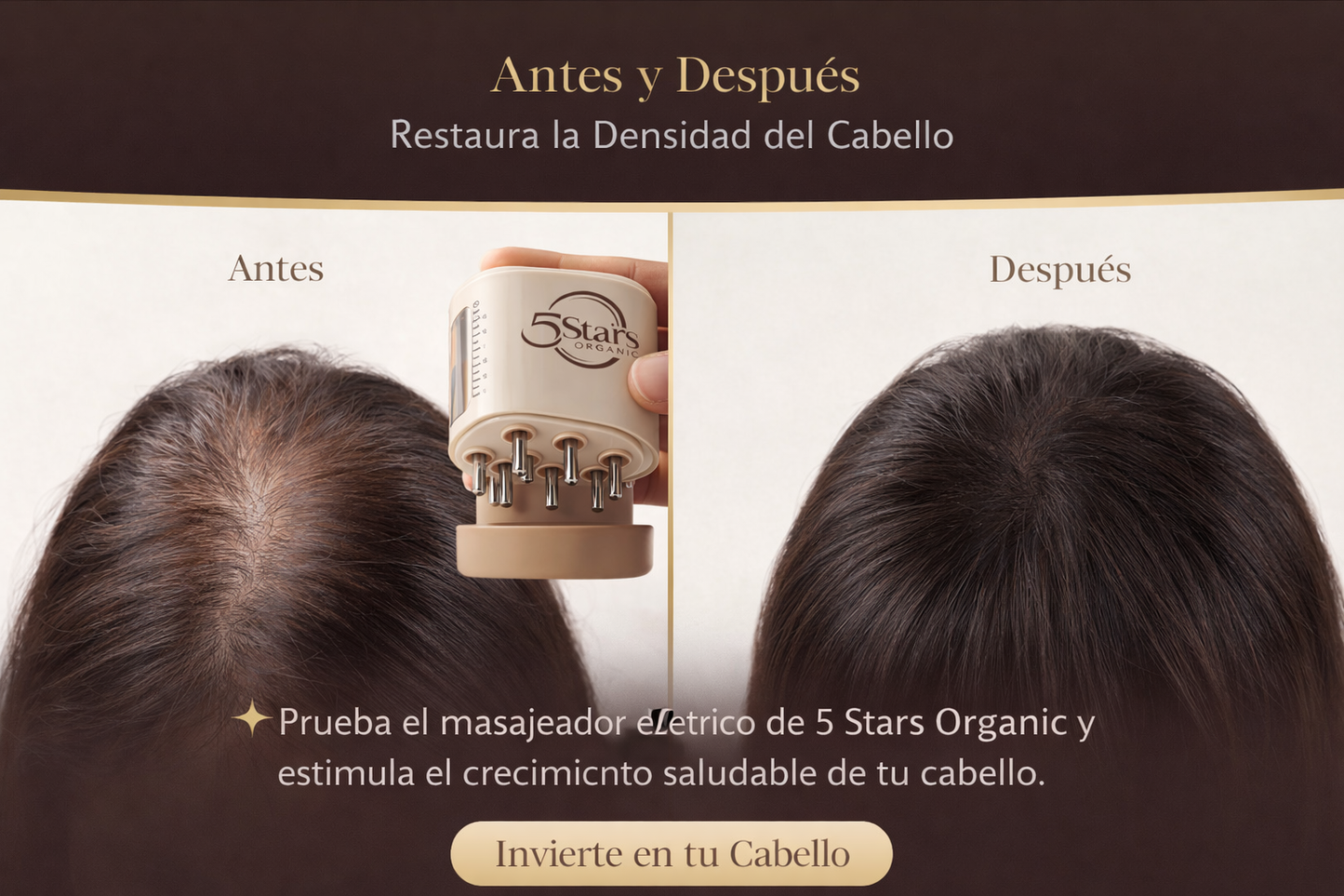 Scalp Stimulator™
Electric Massage Brush